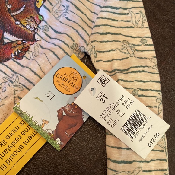 The Gruffalo Pajama Set NWT - Picture 6 of 7